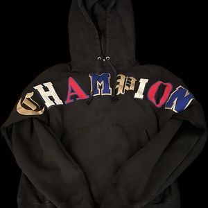 Champion Old English Hoodie Black Size Small
